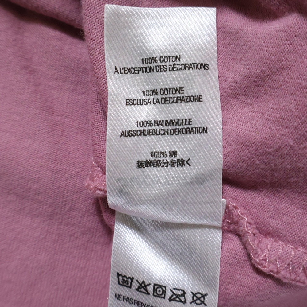 SUPREME(シュプリーム) Small Box Logo L/S TEE スモールロゴデザイン クルーネック カットソー 長袖Tシャツ ピンク
