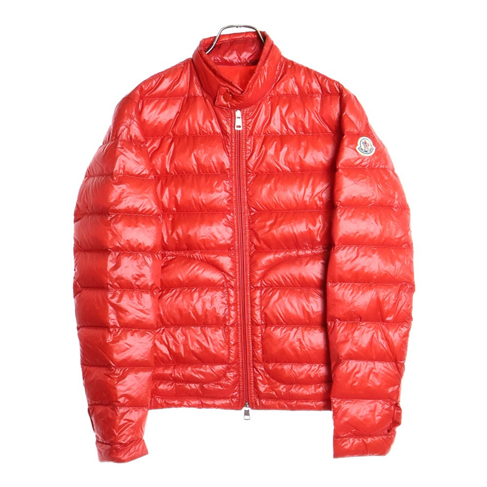 MONCLER(モンクレール) 20AW ACORUS アクロス ロゴワッペン ジップアップ ダウンジャケット レッド レディース F10911A10600 53029