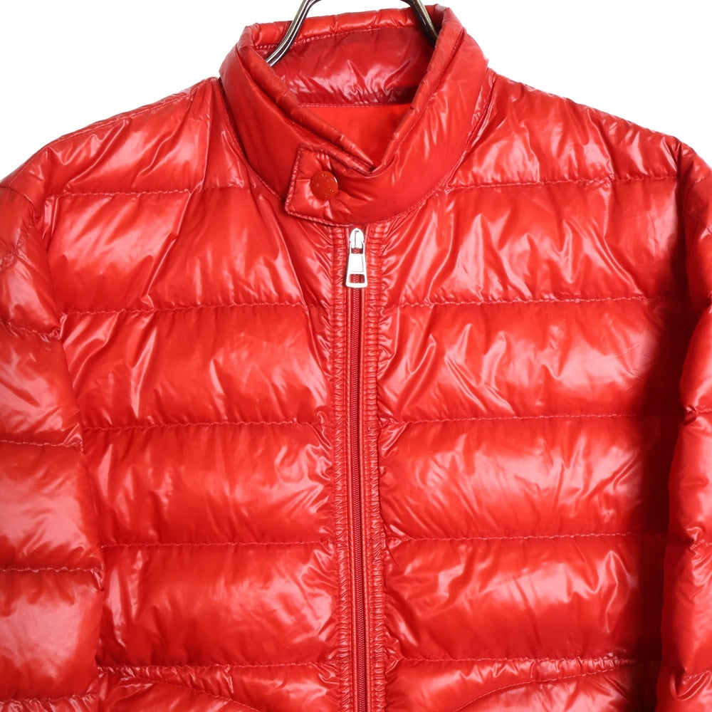 MONCLER(モンクレール) 20AW ACORUS アクロス ロゴワッペン ジップアップ ダウンジャケット レッド レディース F10911A10600 53029