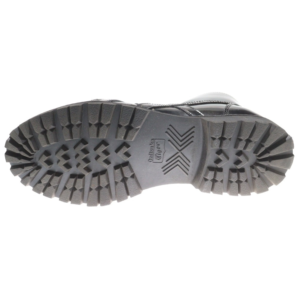 Onitsuka Tiger(オニツカタイガー) MEXICO RINKAN メキシコ リンカン レザー ハイカットスニーカー ブラック US8／26cm 1183A748