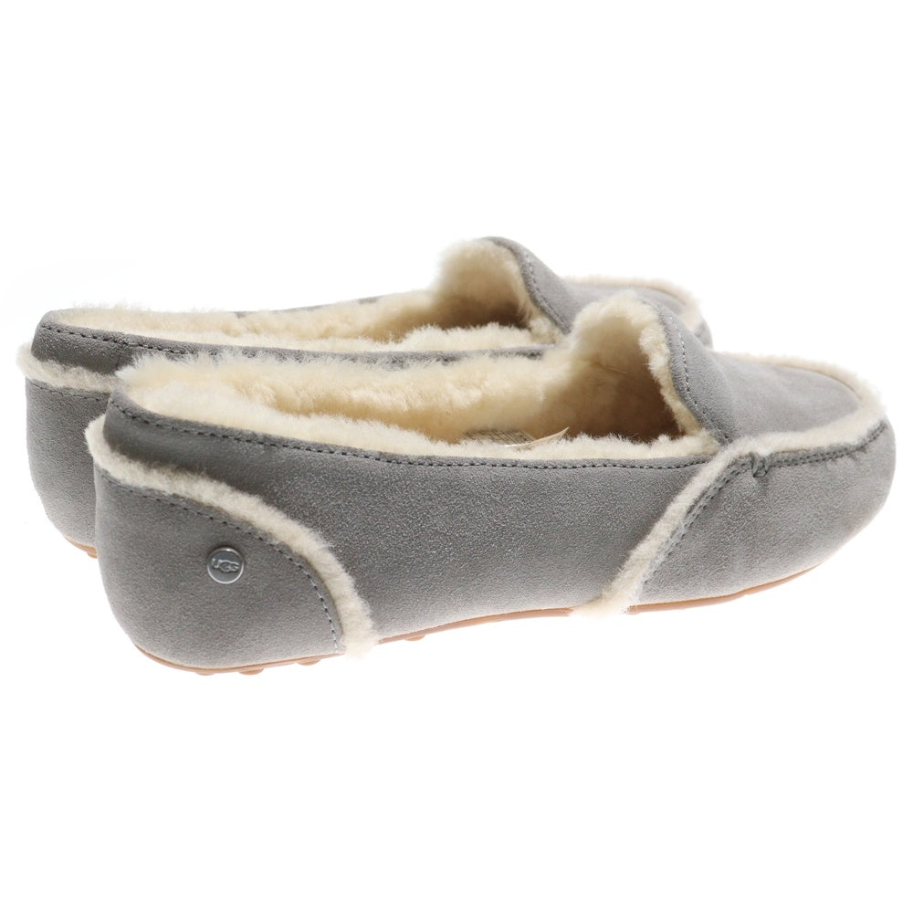 UGG(アグ) HAILEY ヘイリー モカシン スウェード ローファー レディース グレー F19218E