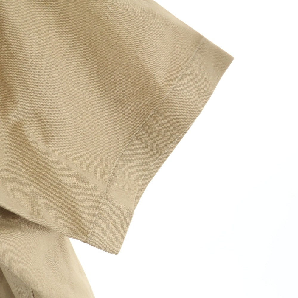 VINTAGE(ヴィンテージ) 70S U.S.MILITARY VINTAGE 米軍 ミリタリー ヴィンテージ コットン 半袖シャツ ベージュ DSA100-76-C-0269