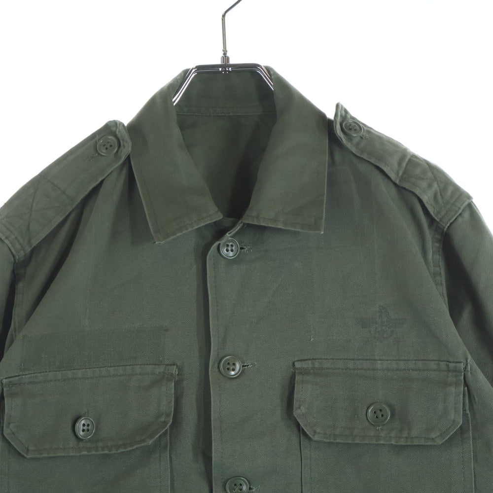 VINTAGE(ヴィンテージ) MILITARY ミリタリー ファティーグ長袖シャツ カーキ