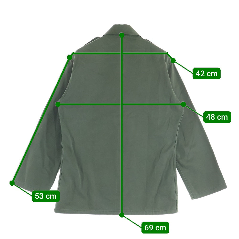 VINTAGE(ヴィンテージ) MILITARY ミリタリー ファティーグ長袖シャツ カーキ