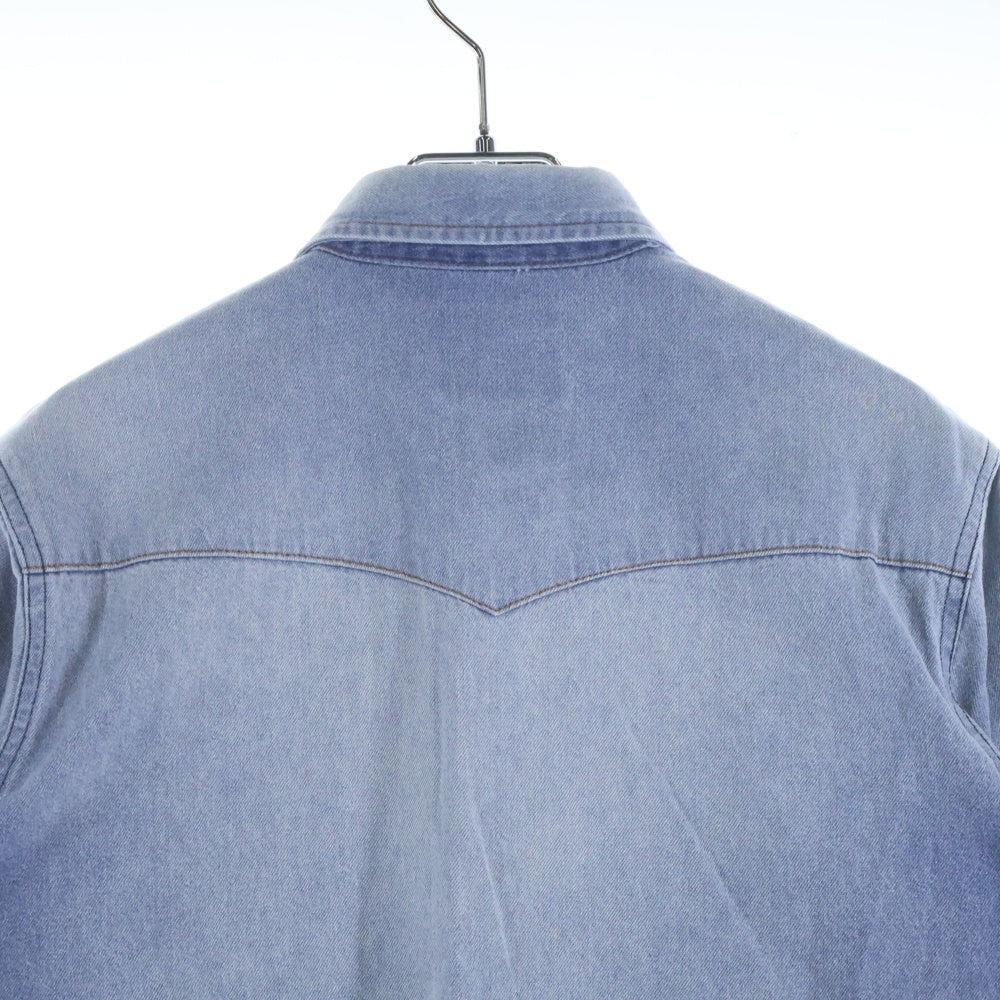 Wrangler(ラングラー) 80S VINTAGE スナップボタン デニム ヴィンテージ 長袖シャツ インディゴ
