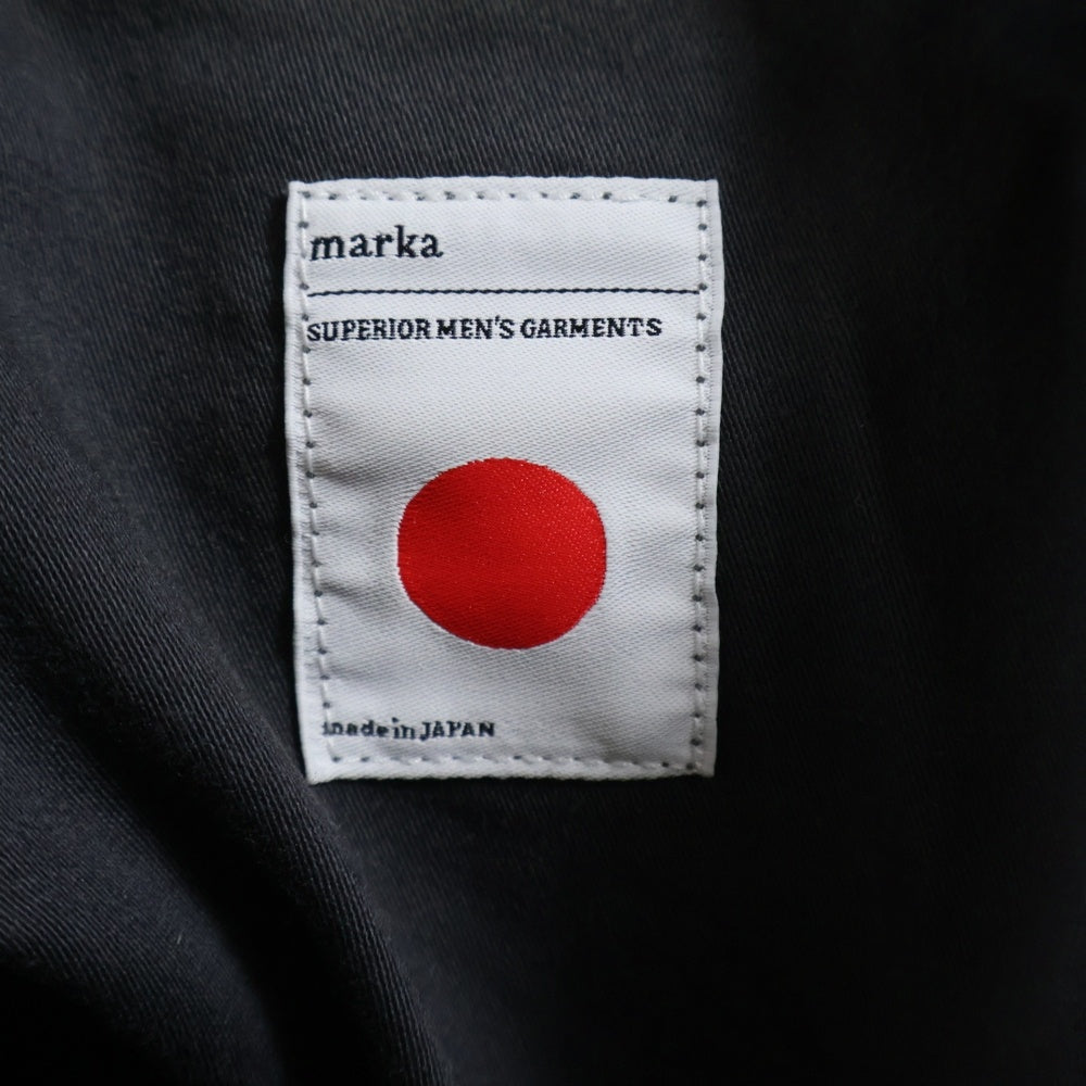 marka(マーカ) 12AW UTILITY SHIRTS コットン ユーティリティミリタリー 長袖シャツ グレー MSTD-10SH01B
