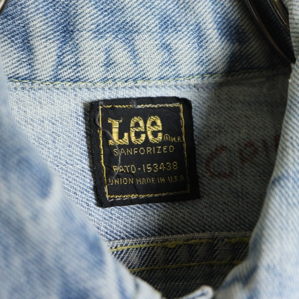 LEE(リー) 70S VINTAGE PATD-153438 220-J ヴィンテージ デニムトラッカージャケット インディゴ