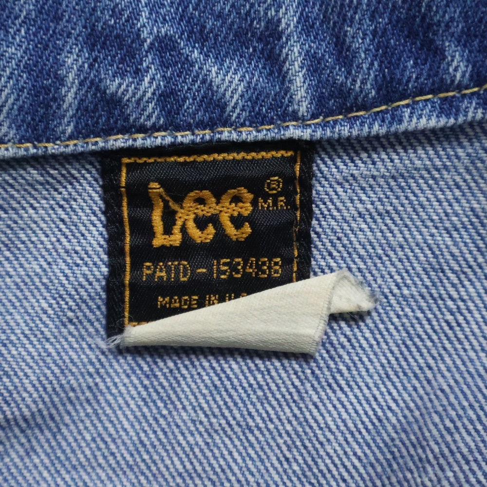 LEE(リー) 70S VINTAGE PATD-153438 220-J ヴィンテージ デニムトラッカージャケット インディゴ