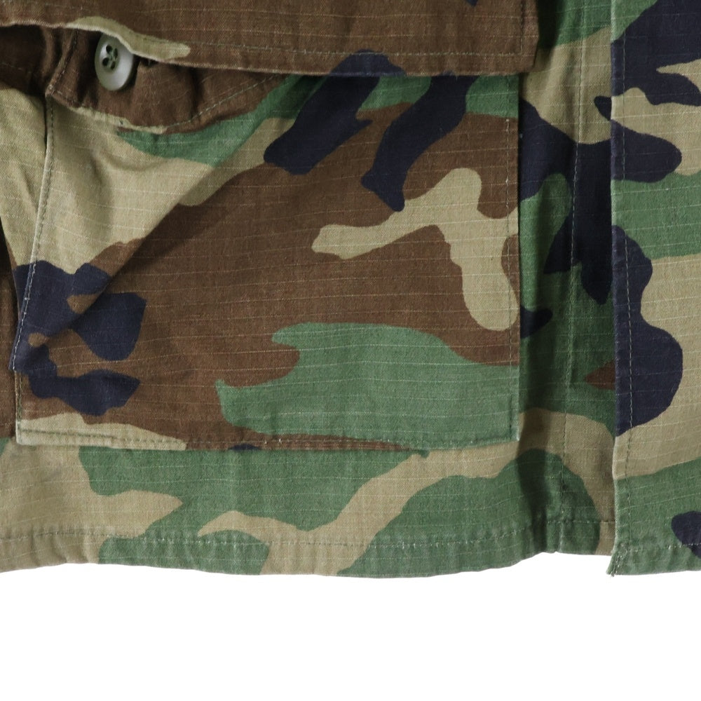 VINTAGE(ヴィンテージ) 90S VINTAGE U.S.AIRFORCE 空軍 カモ柄 ヴィンテージ 長袖シャツ カーキ DLA100-93-D-0349