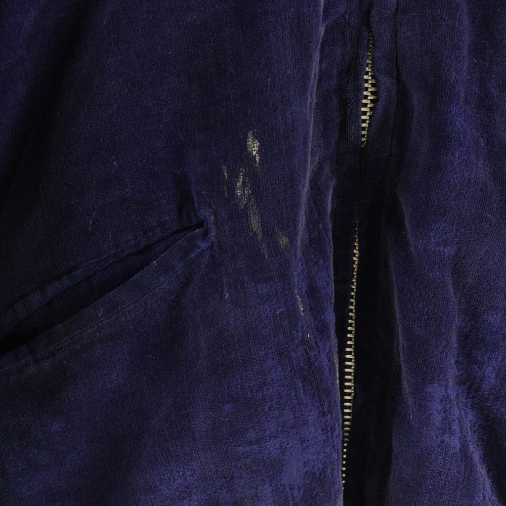 VINTAGE(ヴィンテージ) 50S～60S VINTAGE ヴィンテージ 虎 鷲刺繍 リバーシブル スーベニアジャケット スカジャン キッズ ブラック/パープル レディース