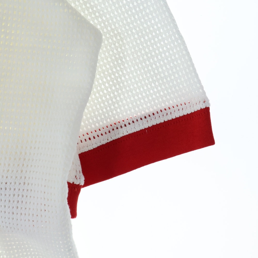CELINE(セリーヌ) 16 EMBROIDERED T-SHIRT IN JERSEY MESH