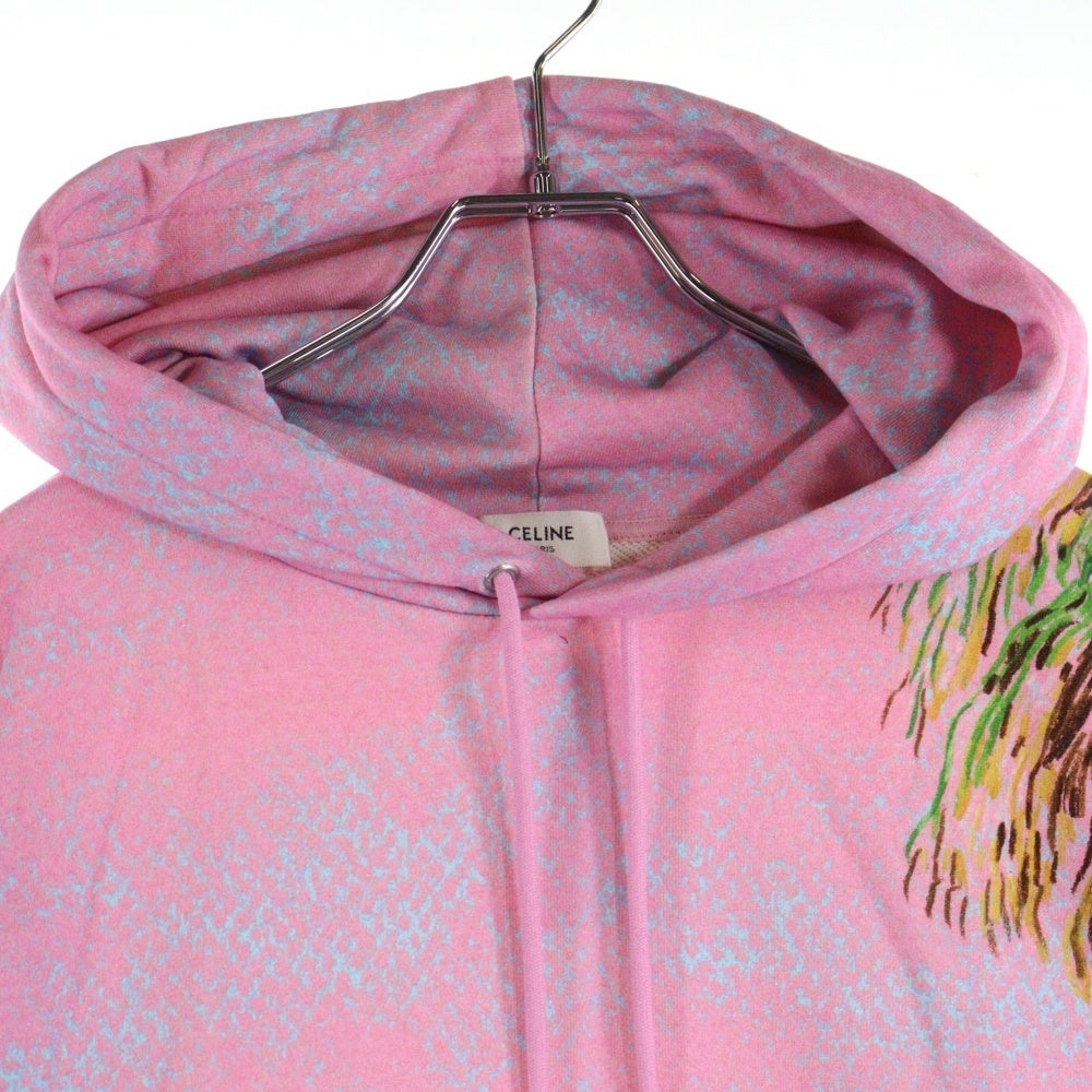 CELINE(セリーヌ) AVE 57 SKY 総柄 スウェット プルオーバーパーカー