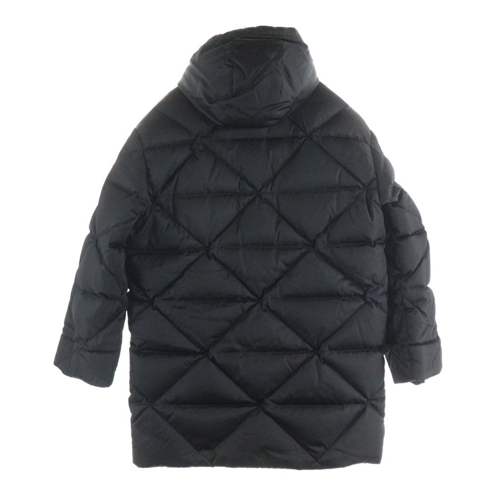PRADA(プラダ) RE-NYLON リナイロン フーデッドダウンコート ブラック SGC042 RFID