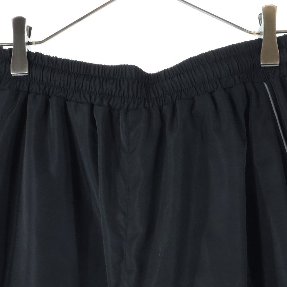 UMBRO(アンブロ) ×LUI'S ルイス ロゴエンブロイダリー ナイロントラックパンツ ブラック LUZ5051202A001