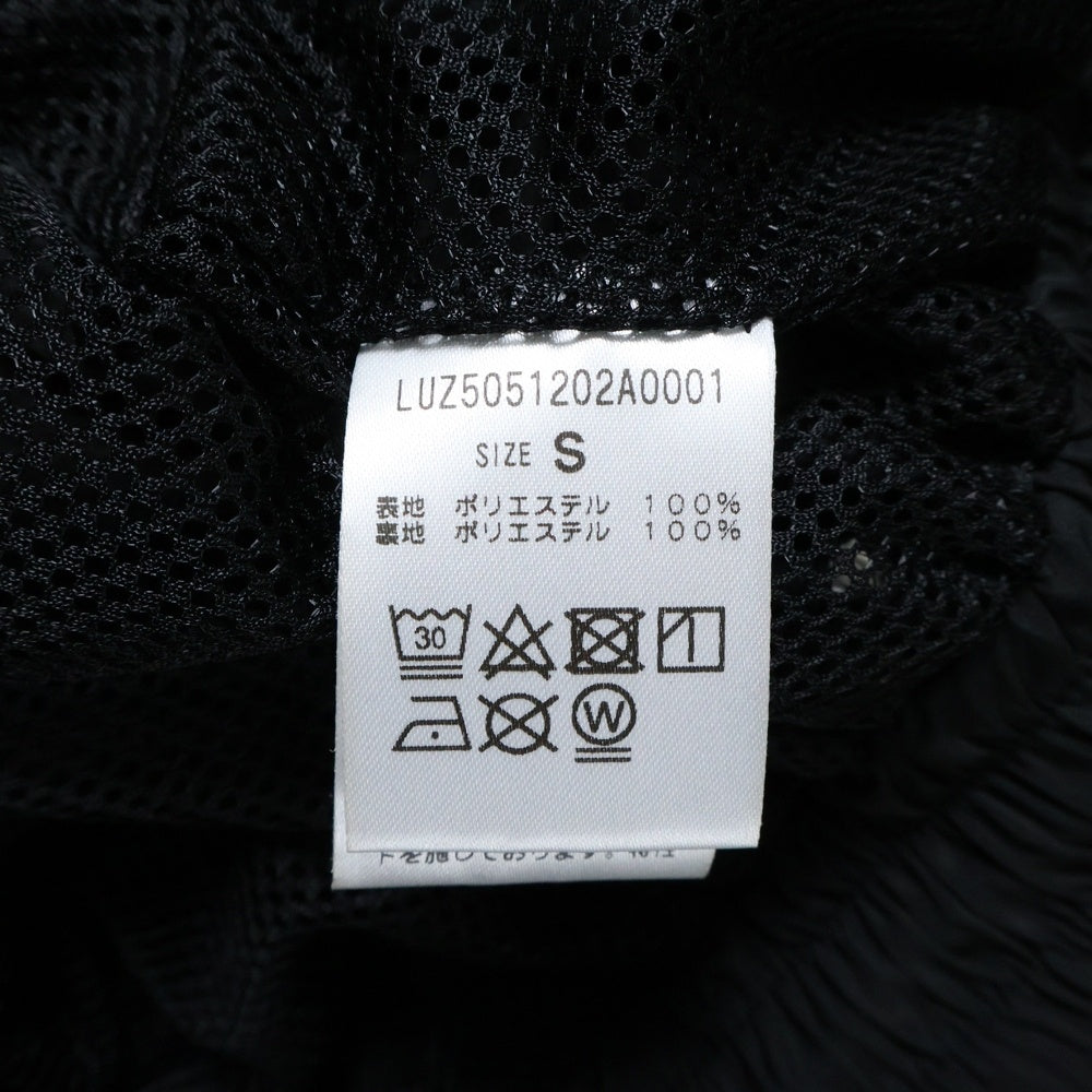 UMBRO(アンブロ) ×LUI'S ルイス ロゴエンブロイダリー ナイロントラックパンツ ブラック LUZ5051202A001