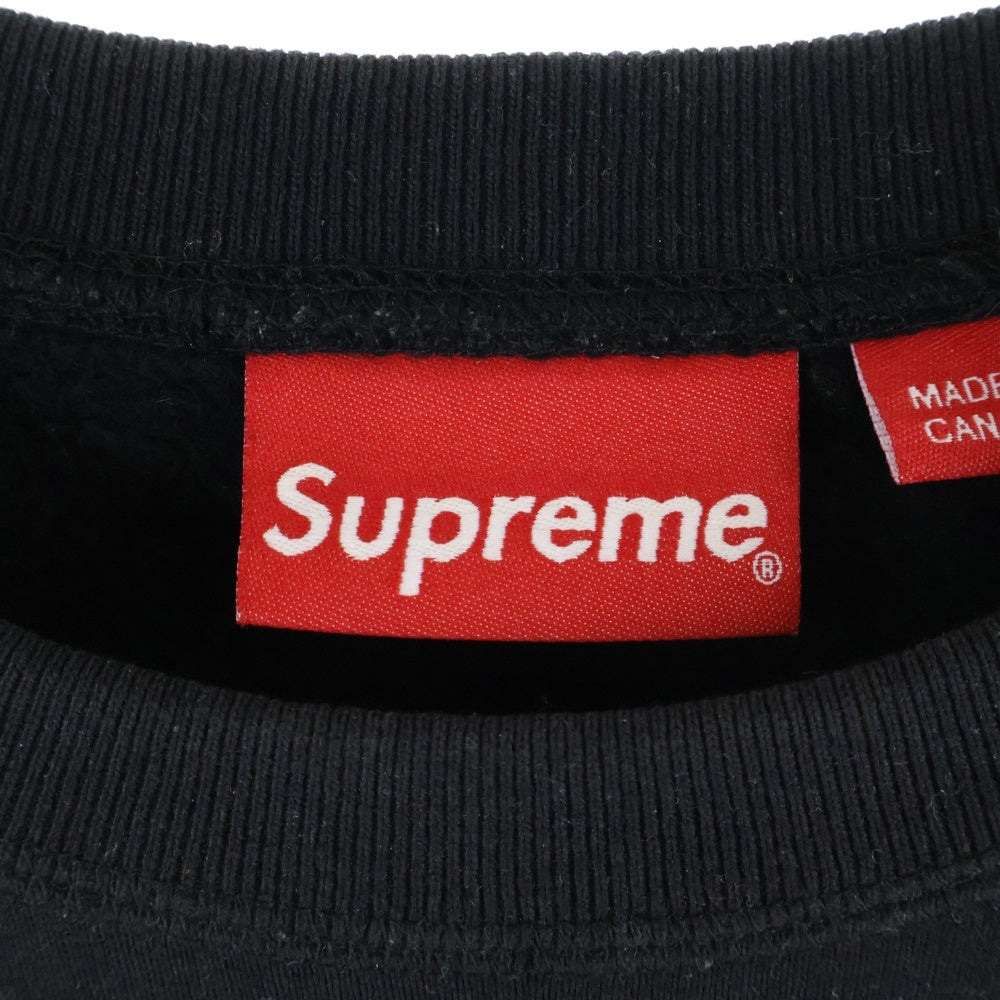 SUPREME(シュプリーム) 16AW ×SLAYER Cutter Crewneck スレイヤー カッター クルーネック スウェットトレーナー ブラック