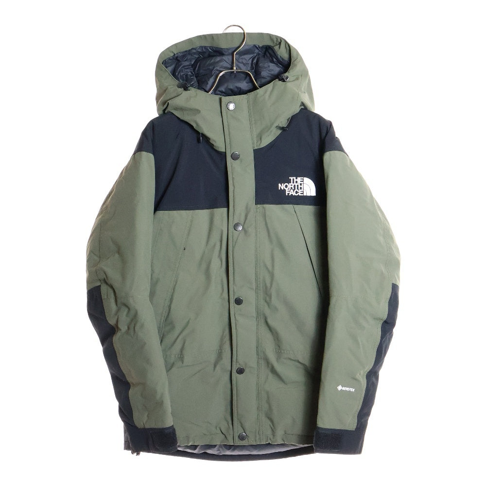 THE NORTH FACE(ザノースフェイス) MOUNTAIN DOWN JACKET GORE-TEX ゴアテックス マウンテン ダウン ジップアップ ナイロン ジャケット カーキ ND91930