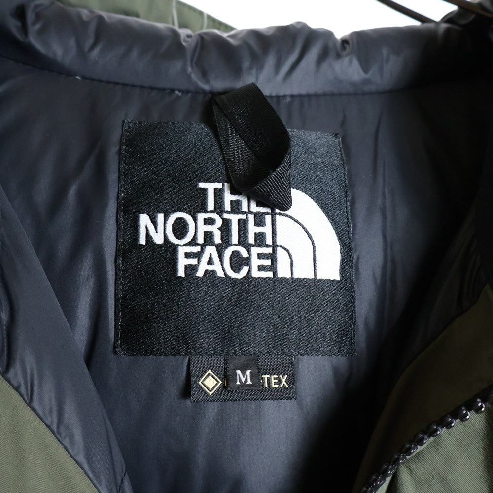 THE NORTH FACE(ザノースフェイス) MOUNTAIN DOWN JACKET GORE-TEX ゴアテックス マウンテン ダウン ジップアップ ナイロン ジャケット カーキ ND91930