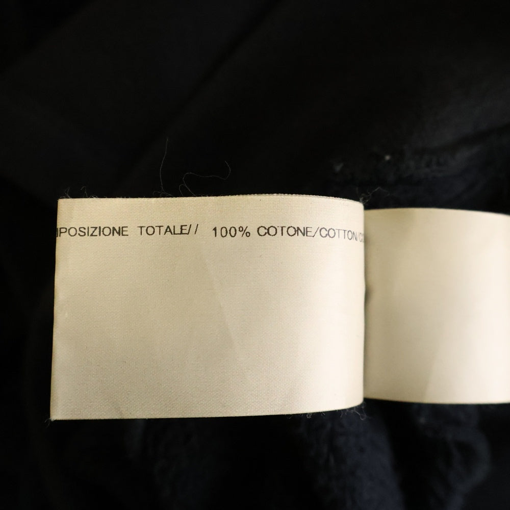 DRKSHDW(ダークシャドウ) 15SS 変形ジップアップ ロングスリーブ スウェットパーカー マウンテンフーディ ブラック DU15S9252-G