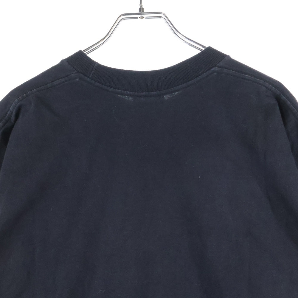 VINTAGE(ヴィンテージ) 90S-00S VINTAGE 2PAC ヴィンテージ ライトストーン スタッズ フロントプリント クルーネック半袖Tシャツ カットソー ブラック