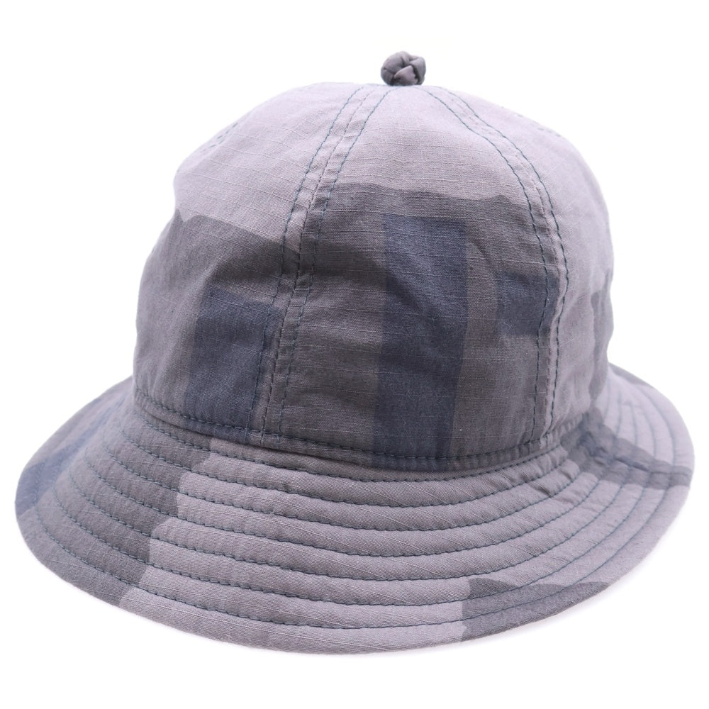 SON OF THE CHEESE(サノバチーズ) カモフラージュ パターン 総柄 バケットハット サウナハット 帽子 グレー SC2010-CP01