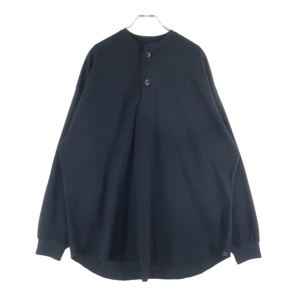 DAIWA PIER39(ダイワ ピアサーティナイン) TECH THERMAL HENLEY L/S テック サーマル ヘンリーネック カットソー 長袖Tシャツ ブラック BE-38025