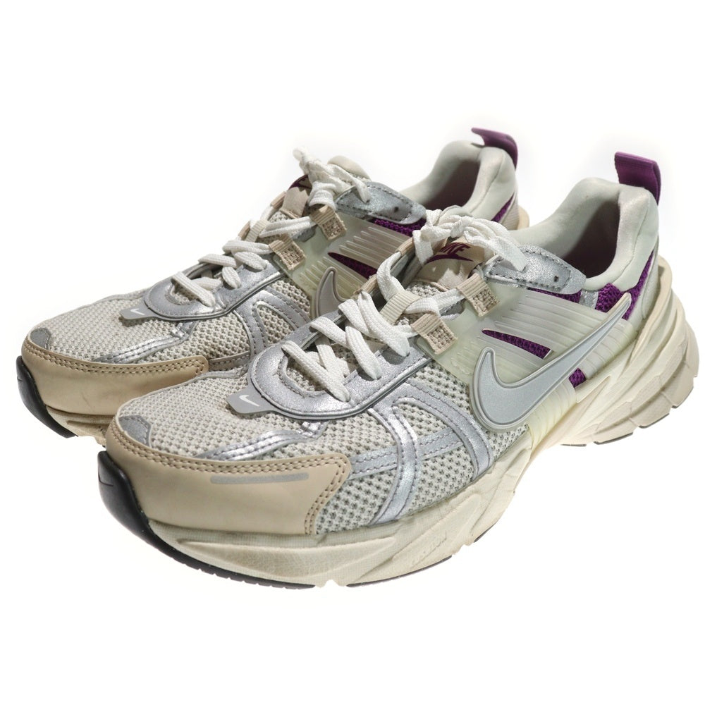 NIKE(ナイキ) WMNS V2K RUN PRM LIGHT BONE ウィメンズ V2Kラン プレミアム ローカットスニーカー ホワイト US10.5/27.5cm HF4305-072
