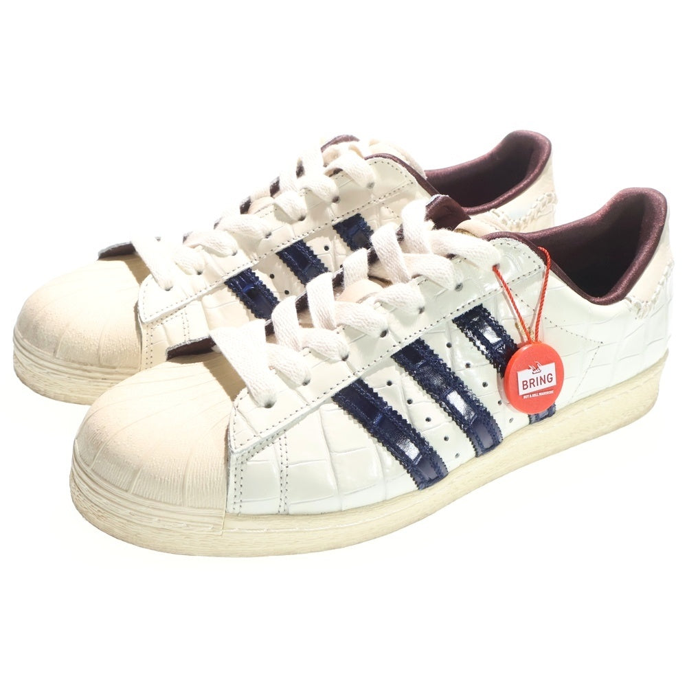 adidas(アディダス) ×WALES BONNER SUPERSTAR ウェールズ ボナー スーパースター ローカットスニーカー ホワイト US9.5/27.5cm JP7161