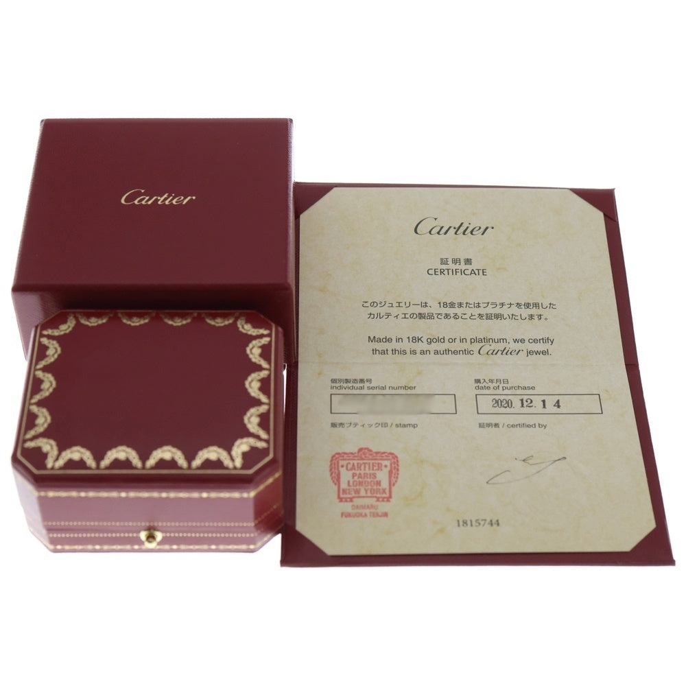 Cartier(カルティエ) ラブ シングルピアス イエローゴールド K18YG