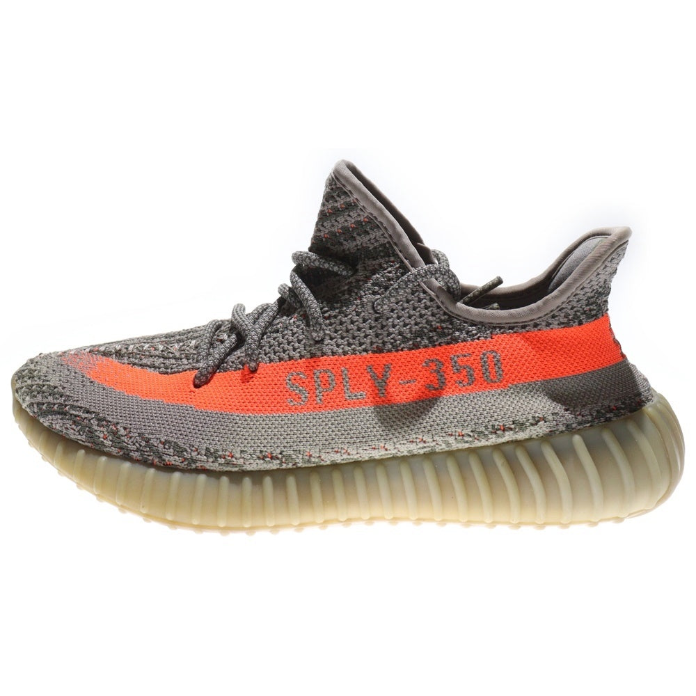 adidas(アディダス) YEEZY BOOST 350 V2 BELUGA イージーブースト 350 V2 ベルーガ ローカットスニーカー グレー/オレンジ US8.5/26.5cm BB1826