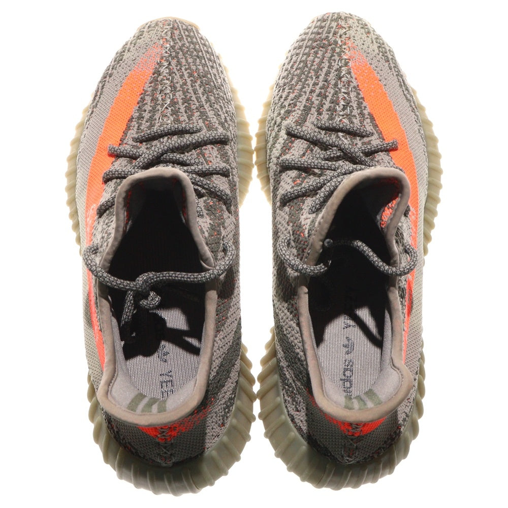 adidas(アディダス) YEEZY BOOST 350 V2 BELUGA イージーブースト 350 V2 ベルーガ ローカットスニーカー グレー/オレンジ US8.5/26.5cm BB1826