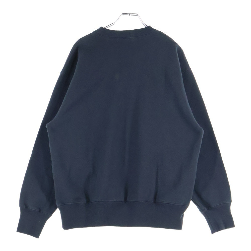 CABARET POVAL(キャバレーポバール) Logo Crewneck ロゴクルーネックスウェット トレーナー チャコール