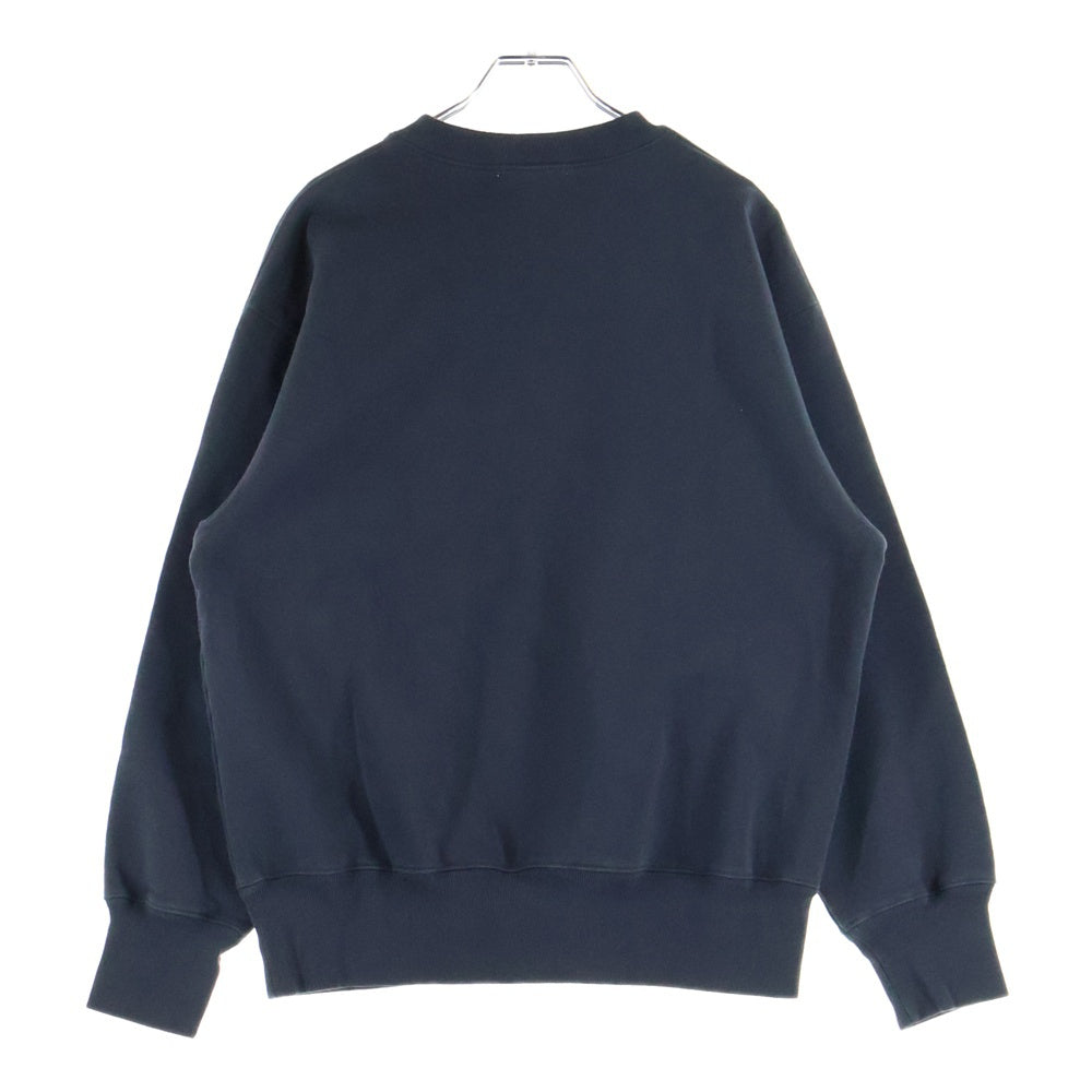 CABARET POVAL(キャバレーポバール) Logo Crewneck ロゴクルーネックスウェット トレーナー チャコール