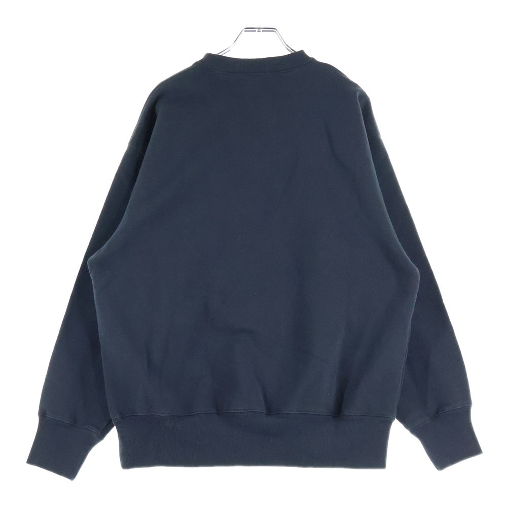 CABARET POVAL(キャバレーポバール) Logo Crewneck ロゴクルーネックスウェット トレーナー チャコール