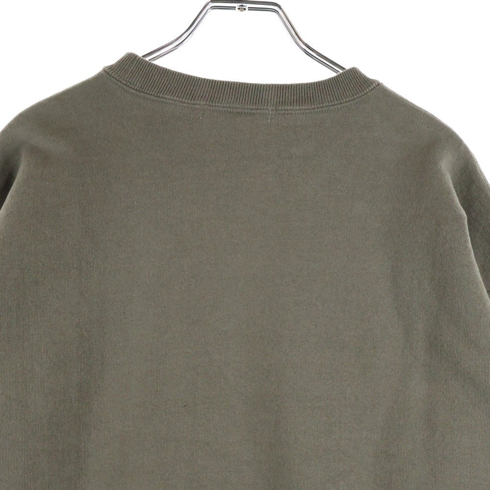 CABARET POVAL(キャバレーポバール) Logo Crewneck ロゴクルーネックスウェット トレーナー カーキ