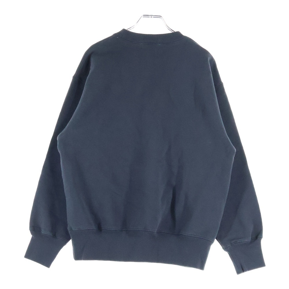 CABARET POVAL(キャバレーポバール) Logo Crewneck ロゴクルーネックスウェット トレーナー チャコール