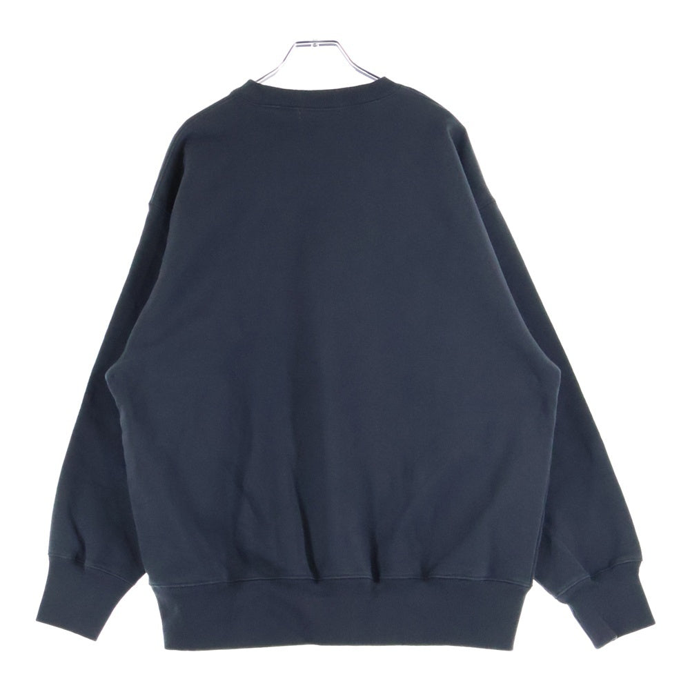 CABARET POVAL(キャバレーポバール) Logo Crewneck ロゴクルーネックスウェット トレーナー チャコール