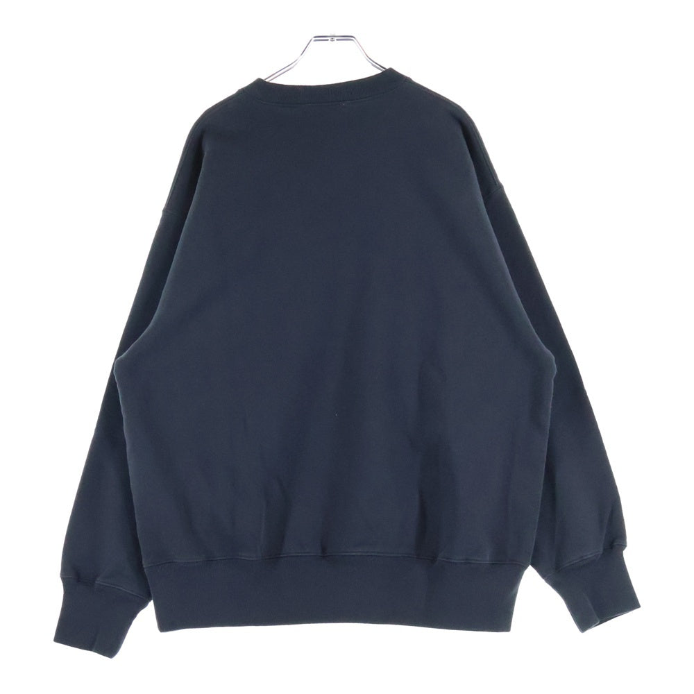 CABARET POVAL(キャバレーポバール) Logo Crewneck ロゴクルーネックスウェット トレーナー チャコール