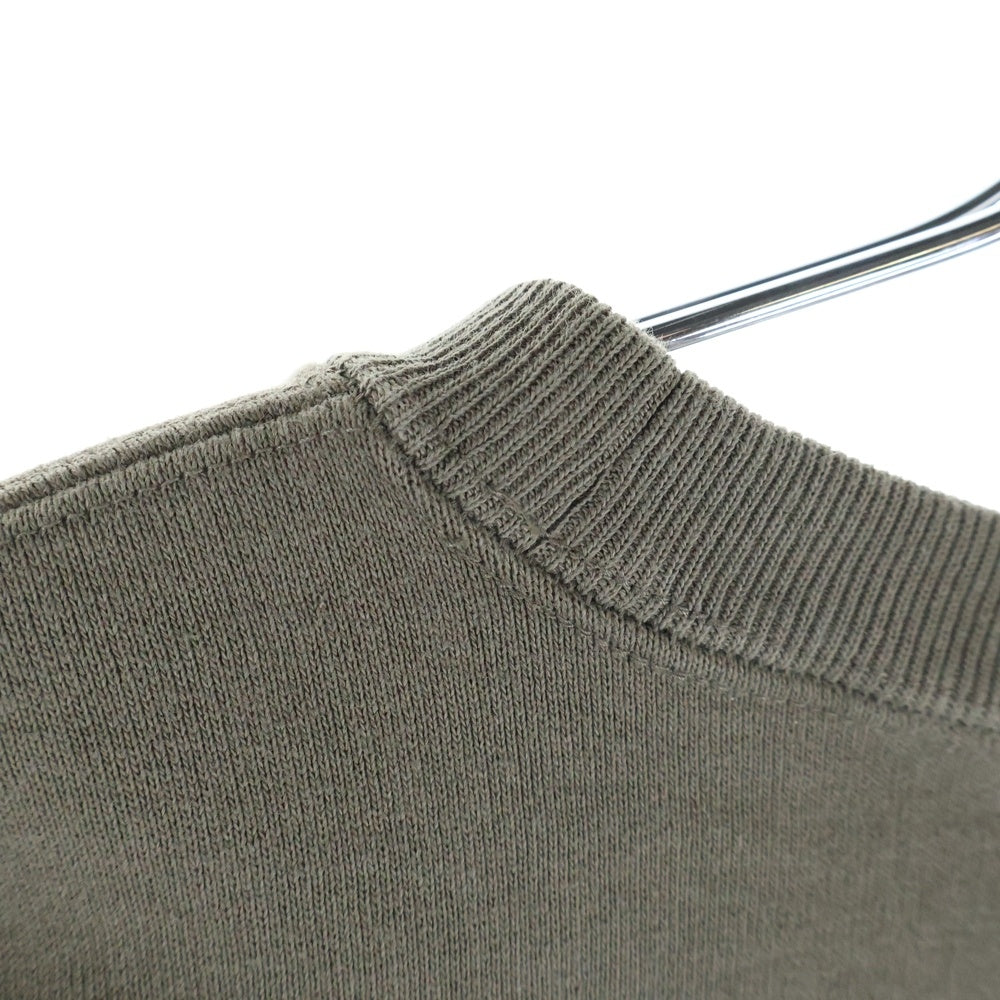 CABARET POVAL(キャバレーポバール) Logo Crewneck ロゴクルーネックスウェット トレーナー カーキ