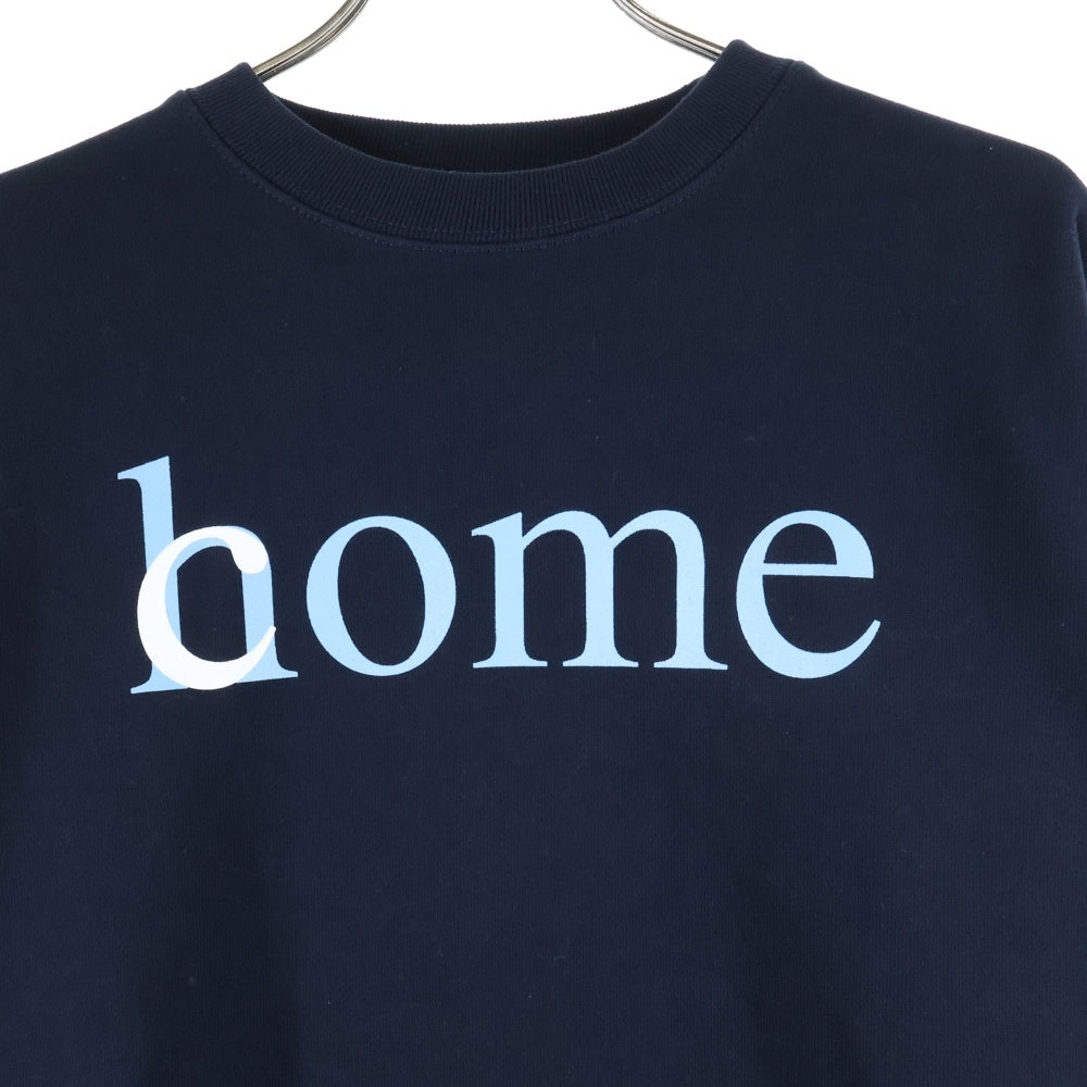 CABARET POVAL(キャバレーポバール) Home Crewneck ホームクルーネックスウェット トレーナー ネイビー