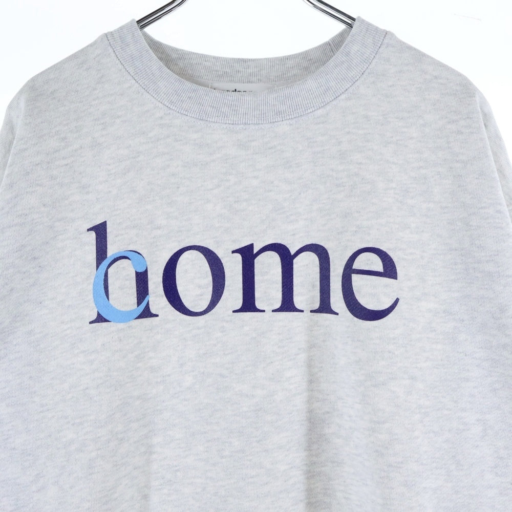 CABARET POVAL(キャバレーポバール) Home Crewneck ホームクルーネックスウェット トレーナー グレー
