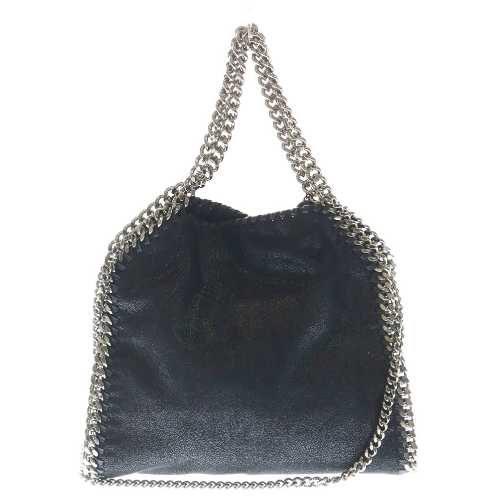 STELLA McCARTNEY(ステラマッカートニー) ファラベラ ミニ 2WAY チェーンショルダーバッグ ハンドバッグ シルバー/ブラック 371223 レディース
