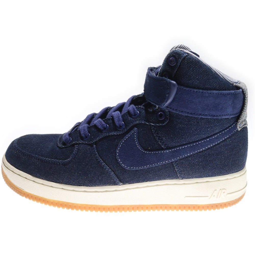 NIKE(ナイキ) WMNS AIR FORCE 1 HIGH SE DENIM BINARY BLUE ウィメンズ エアフォース1 デニムバイナリーブルー ハイカットスニーカー 26.5cm 860544-400 レディース