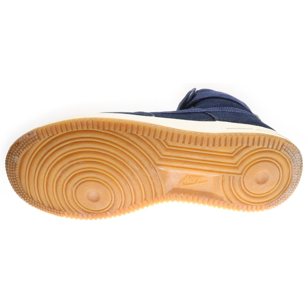 NIKE(ナイキ) WMNS AIR FORCE 1 HIGH SE DENIM BINARY BLUE ウィメンズ エアフォース1 デニムバイナリーブルー ハイカットスニーカー 26.5cm 860544-400 レディース