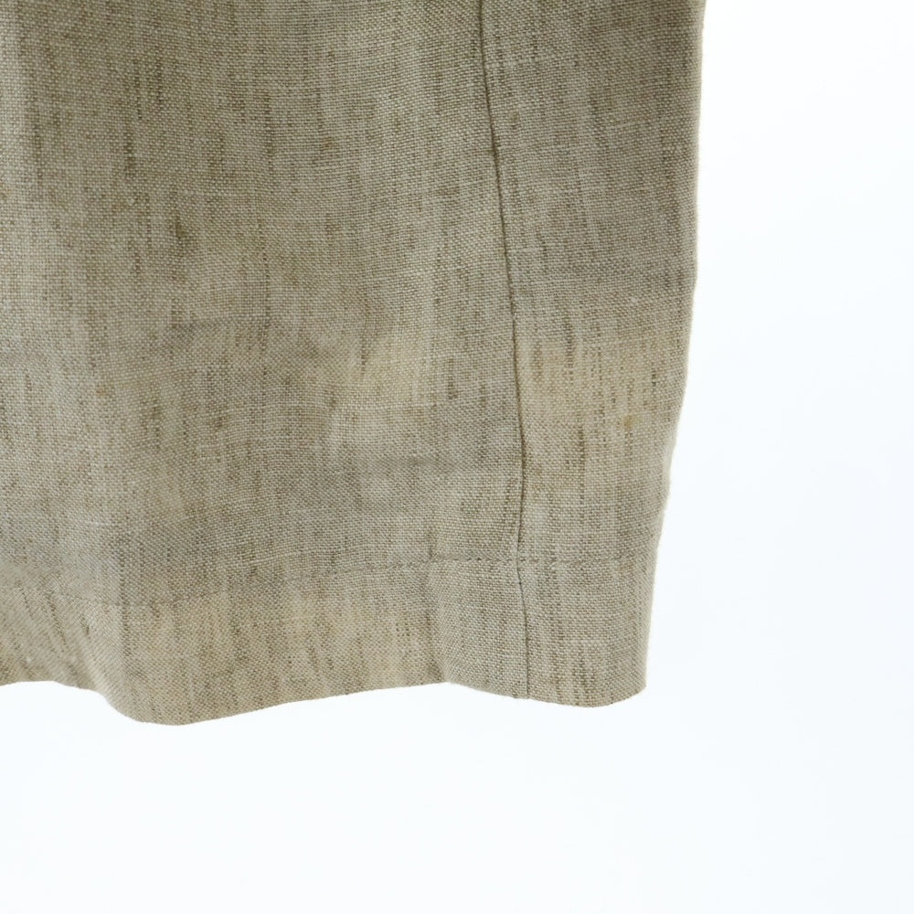 HUGO BOSS(ヒューゴボス) SAHARA-W リネン 2Bテーラードジャケット ベージュ