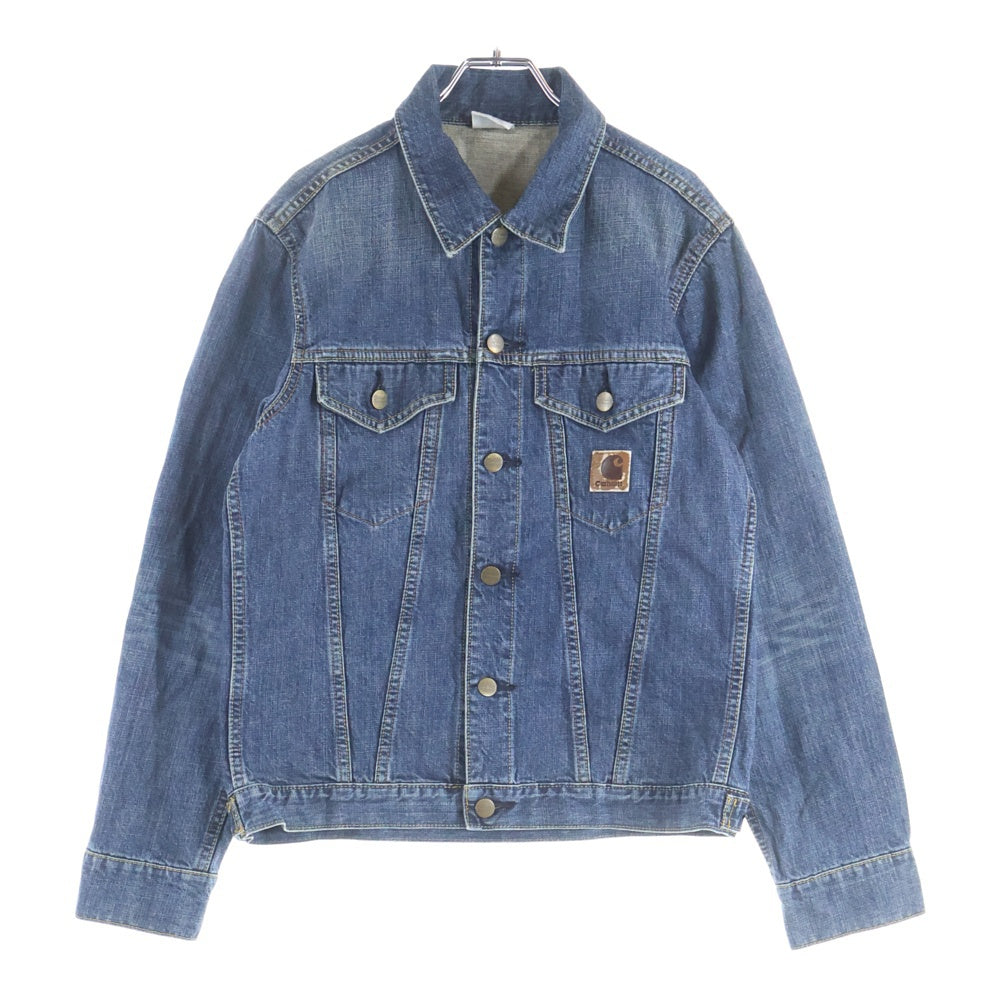 CARHARTT(カーハート) コットン Gロゴワッペン デニムジャケット インディゴ ACH-1540