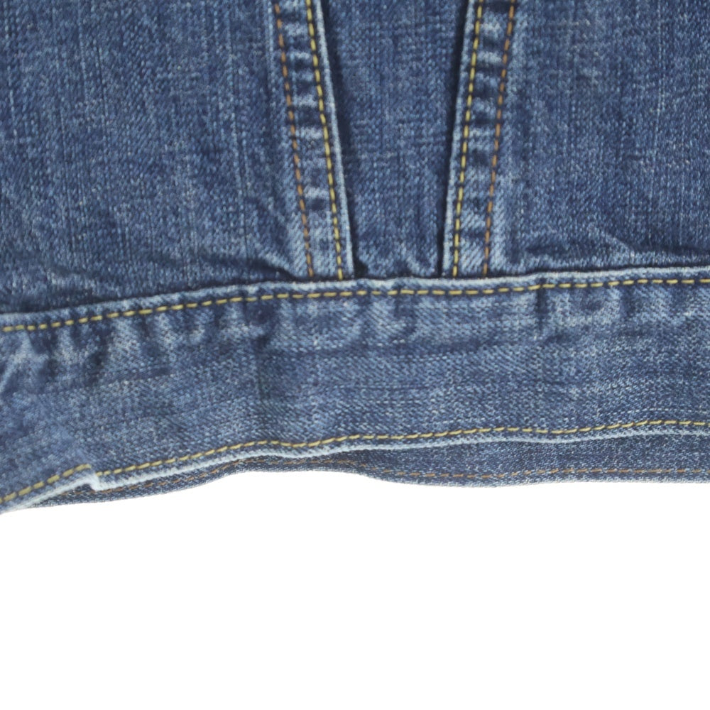 CARHARTT(カーハート) コットン Gロゴワッペン デニムジャケット インディゴ ACH-1540