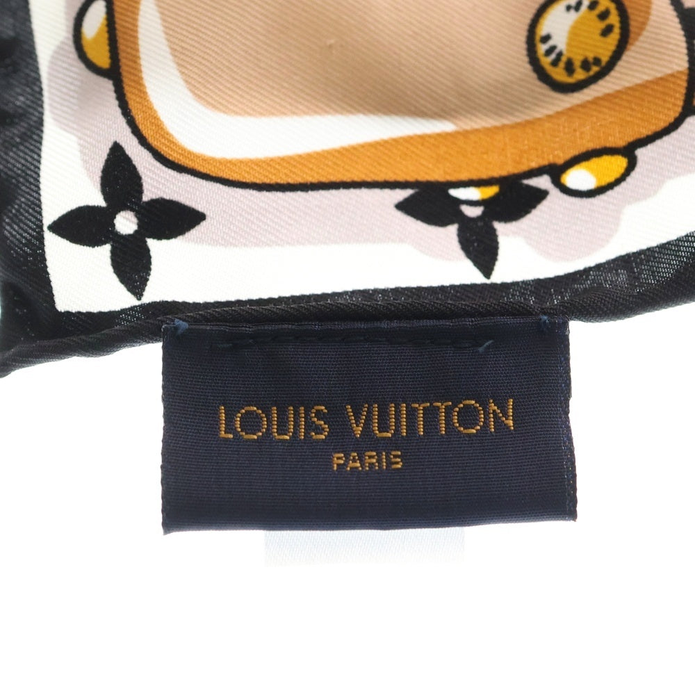 LOUIS VUITTON(ルイヴィトン) カレ90 LVワールド モノグラム シルク