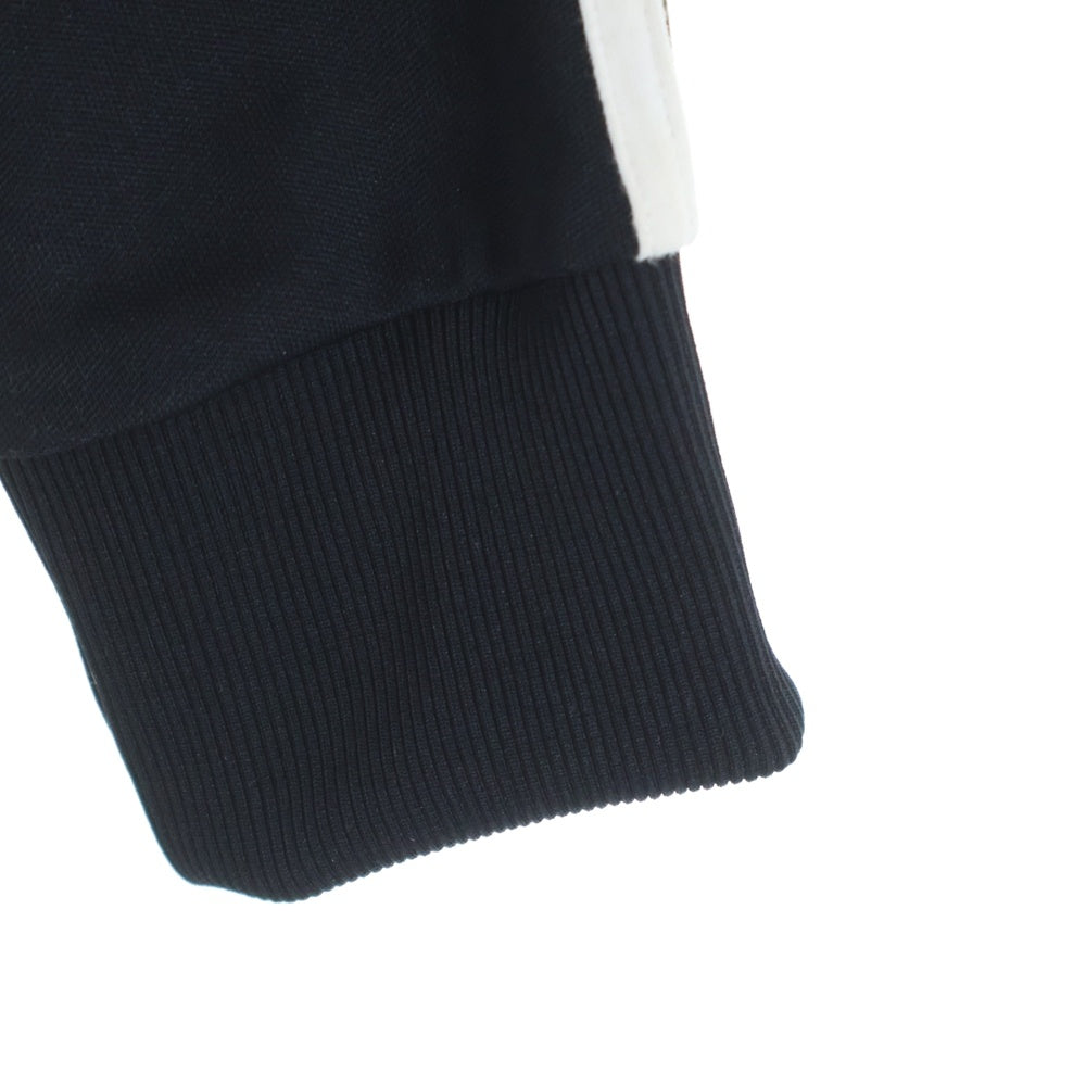 FRED PERRY(フレッドペリー) 胸エンブロイダリーデザイン ダブルポケット ジップアップ トラックジャケット ブラック J4775