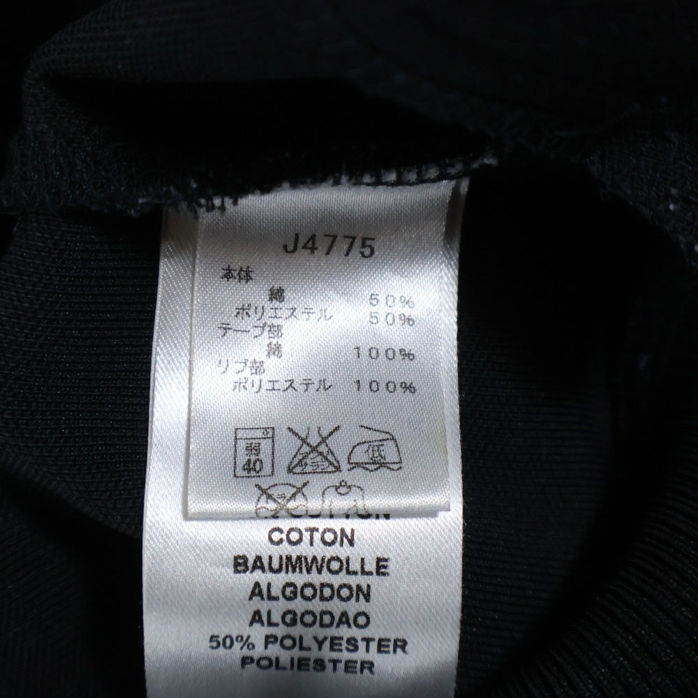 FRED PERRY(フレッドペリー) 胸エンブロイダリーデザイン ダブルポケット ジップアップ トラックジャケット ブラック J4775